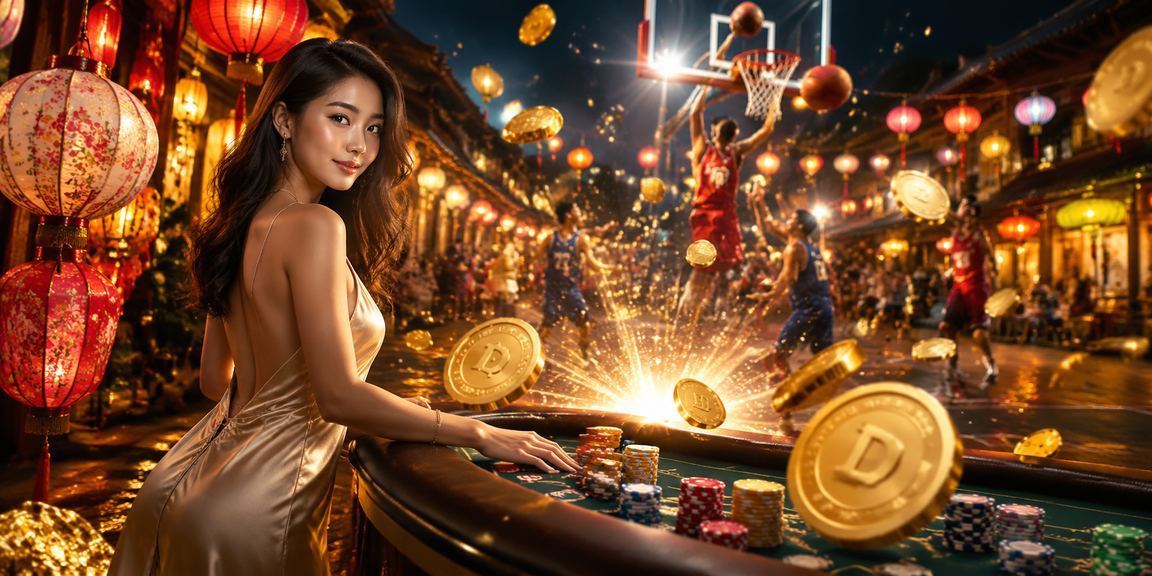 Người hâm mộ bóng rổ tại Hội An xem trận đấu và theo dõi kèo cá cược dưới ánh đèn lồng
